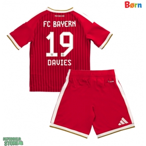 Bayern Munich Alphonso Davies #19 Replika Babytøj Hjemmebanesæt Børn 2026-27 Kortærmet (+ Korte bukser)